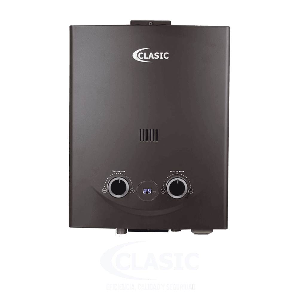 Calentador de agua Clásic, eficiente y compacto para uso doméstico.