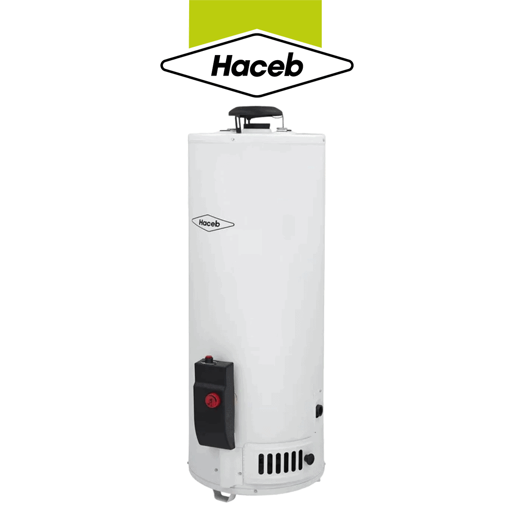 Calentador de agua Haceb, eficiente y duradero para uso doméstico.